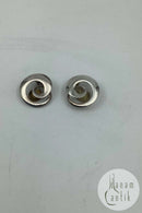 Georg Jensen Sterling Sølv Torun Øreclips No. 2004