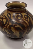 Herman Kahler Vase med dekoration