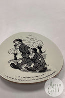 Storm P. Platte fra Knabstrup med Vittighed og tegning