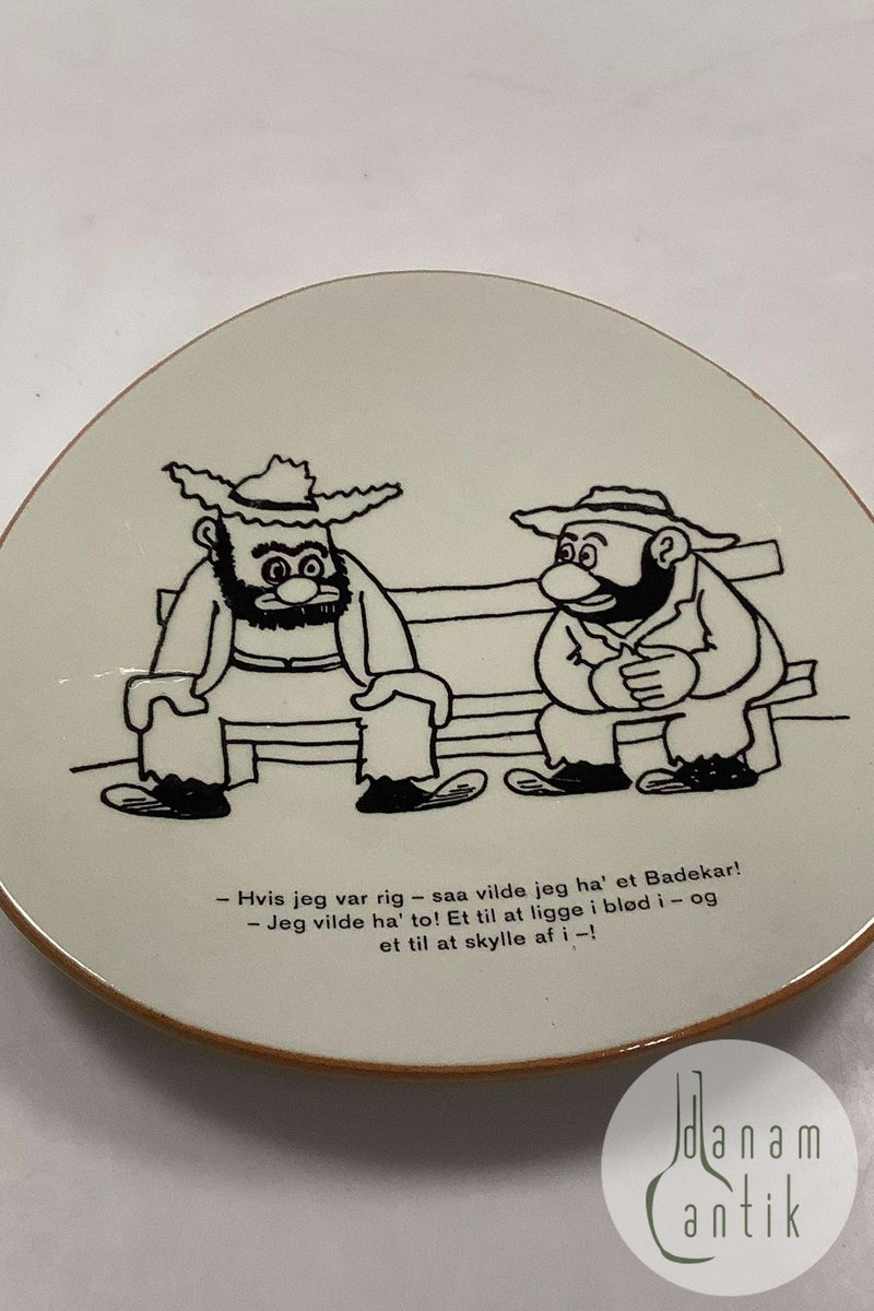 Storm P. Platte fra Knabstrup med Vittighed og tegning