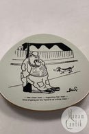 Storm P. Platte fra Knabstrup med Vittighed og tegning