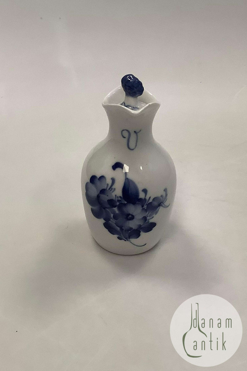 Royal Copenhagen Blå Blomst Flettet Eddike flakon No. 8196