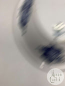 Royal Copenhagen Blå Blomst Flettet Skål No. 8161  Måler 19,5cm x 15,7cm x 7cm (7.68 inch x 6.18 inch x 2.76 inch )