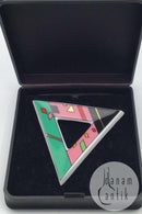 Rosenthal modern porcelain brooch