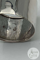 フランス産ユリをモチーフにしたシルバーナプキンリング