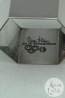 Wiwen Nilsson Svensk Servietring i Sterling Sølv