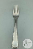 Georg Jensen Sterling Silber Doppel-Drilling Kindergabel Nr. 8