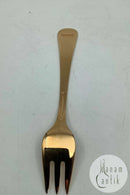 Georg Jensen Annual cake fork 1983 in Gold-plated Sterling Silver with enamel