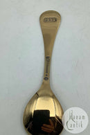 Georg Jensen Year Spoon 1994 in Gold Plated Sterling Silver with Enamel