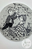 Bjørn Wiinblad: Oktober platte fra Nymølle -  PARADIS