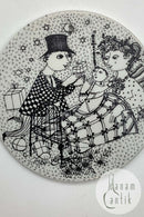 Bjørn Wiinblad: December platte fra Nymølle -  MIRAKEL