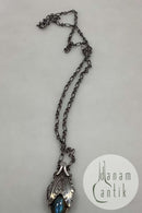 Georg Jensen Sterling Silver 2008 Year ペンダント（ムーンストーン）（ネックレス付き