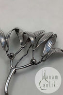 Anton Michelsen Sterling Silver Broche Mistelten Eigil Jensen