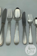 科尔精英银质餐具套装，适合12人使用，共103件