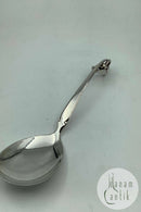 W. & S Sørensen Silver Serving Spoon