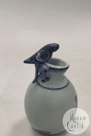 Aluminia Royal Copenhagen Tranquebar Vase med fugl No 1167