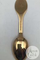 A. Michelsen Juleske 1998 I Forgyldt Sterling Sølv med Emalje