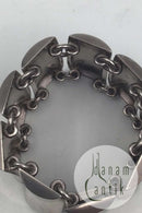 Hans Hansen Sterling Sølv Moderne Armlænke