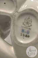 Bing &amp; Grondahl年轻女孩做头发的小雕像，编号2280