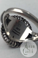 Georg Jensen Sterling Sølv Ring No. 1 Koral  (1930-1945)