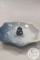 ビング＆グロンダール シーガル（ゴールド） 八角皿 タツノオトシゴ No.217