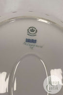 Royal Copenhagen Fuld Saksisk Blomst Privatmalet Ovalt Fad med Vindruer