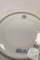 Royal Copenhagen Blå Blomst Svejfet Rund Skål No. 1528