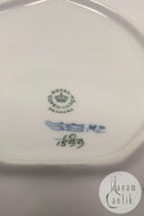 Royal Copenhagen Blå Blomst Svejfet Bladformet Asiet nr. 1599