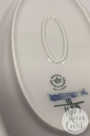 Royal Copenhagen Blå Blomst Svejfet Oval Asiet No 1689