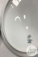 Royal Copenhagen Blaue Blume Geschweißte Ovale Schale mit Deckel Nr. 1702