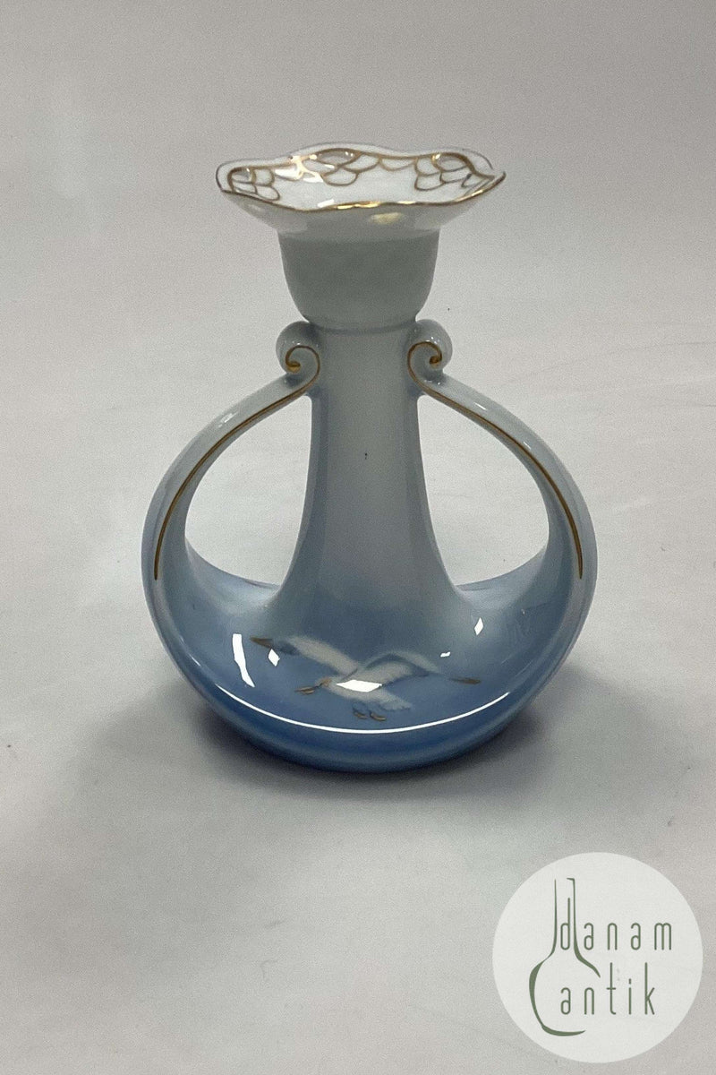 Bing og Grøndahl Måge med Guld Lysestage No 503