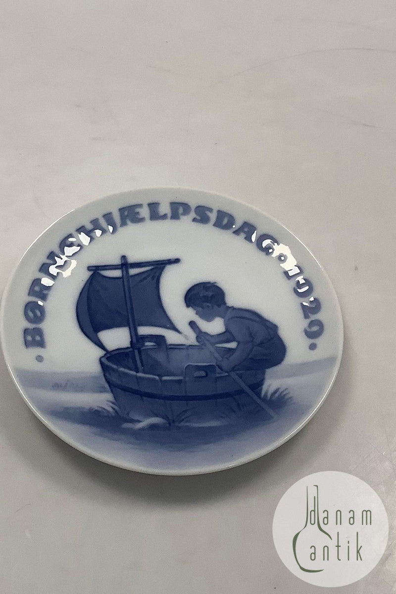Royal Copenhagen Børnehjælpsdags Platte fra 1929