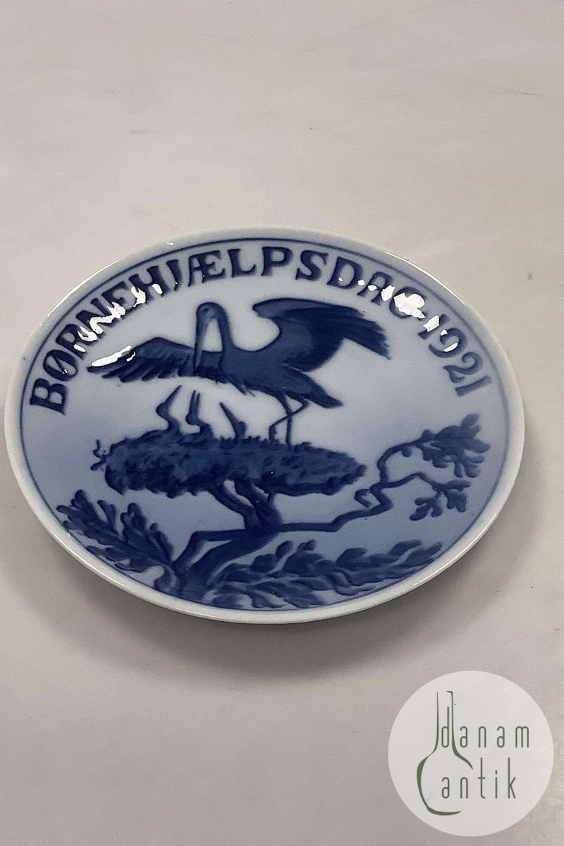 Royal Copenhagen Børnehjælpsdags Platte fra 1921