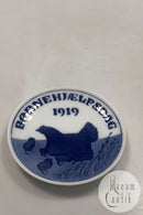 Royal Copenhagen Børnehjælpsdags Platte fra 1919