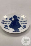 Royal Copenhagen Børnehjælpsdags Platte fra 1916