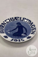 Royal Copenhagen Børnehjælpsdags Platte fra 1915