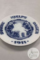 Royal Copenhagen Børnehjælpsdags Platte fra 1911