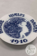 Royal Copenhagen Børnehjælpsdags Platte fra 1910
