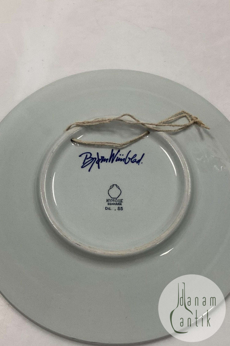 Bjørn Wiinblad Nymølle Blå Vægplatte No. 85