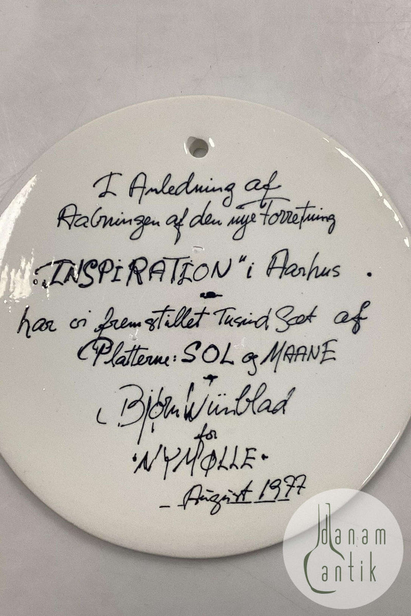 Bjørn Wiinblad for Nymølle Platte - SOL