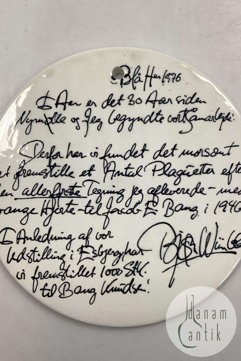 Bjørn Wiinblad for Nymølle -  Allerførste Tegning