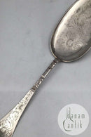 Steenberg, Antique Rococo Silver Serving Spoon