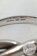 Hans Hansen Sterling Sølv Armring "Knude"