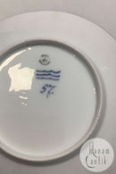 Royal Copenhagen Mindeplatte fra 1898 RC-CM18 med guld