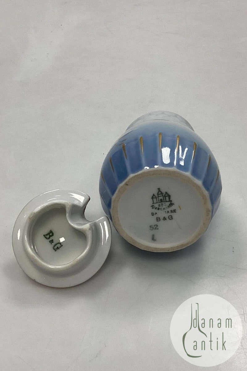 Bing & Grøndahl Måge med Guld Sennepskrukke No. 52