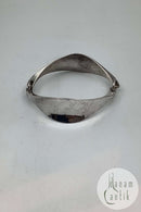 Norway Ragnar Hansen for Norway Plus design Studio. Mirror II Sterling Sølv Armbånd Ca. 1965