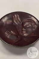 Royal Copenhagen Stentøj Jais Nielsen sang de boeuf skål No 20757