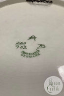 Aluminia Stor Vægplatte med Blomster Motif No 200 / 702 No. 1