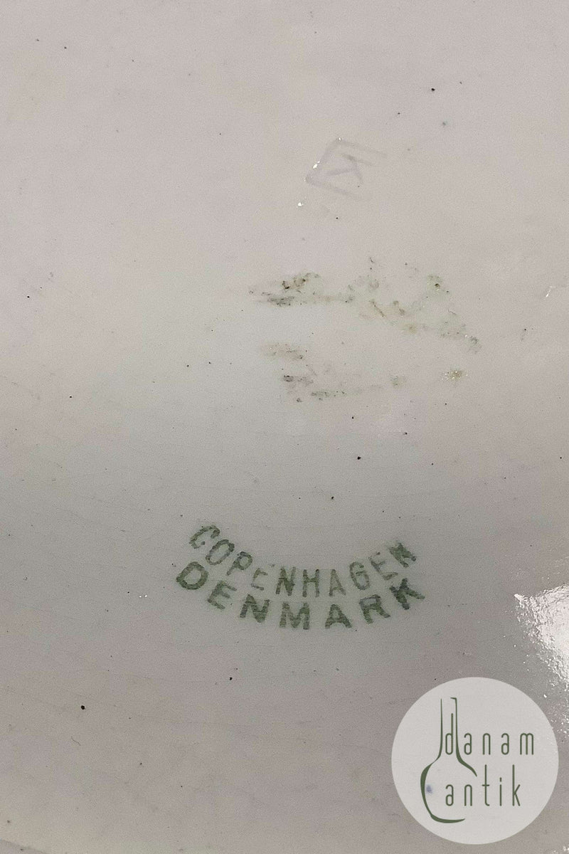 Aluminia Stor Vægplatte med Rosen Motif No 702