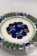 Aluminia Stor Vægplatte med Blomster Motif No 200 / 702 No 2